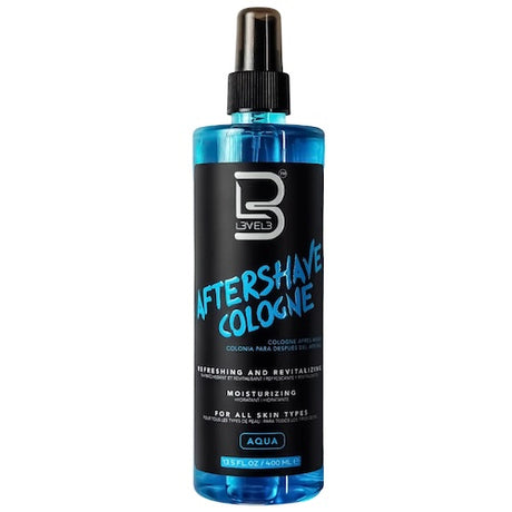 L3VEL3 Aqua Aftershave Cologne Spray 400 ml (13,5 oz)