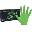 L3VEL3 Professional Nitrilhandschuhe Lime, Größe XL, 100 Stück