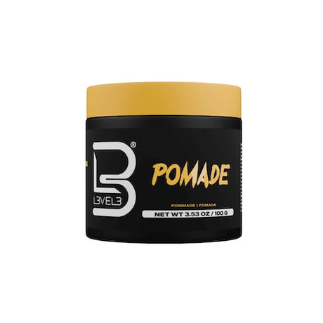 L3VEL3 Hair Styling Pomade transparent mit starkem Halt 150 ml