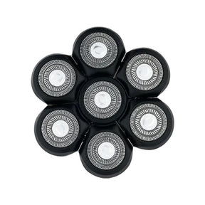 Stylecraft Ace 7X Ersatzscherfolie für Glatzenrasierer, 7 Folienköpfe