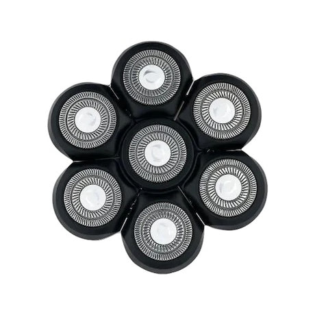 Stylecraft Ace 7X Ersatzscherfolie für Glatzenrasierer, 7 Folienköpfe