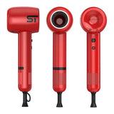 Supreme Trimmer Professional Haartrockner Rot mit Magnetdüse und Reisetasche