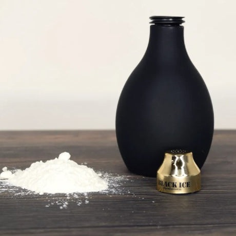 Black Ice Puffer Puderzerstäuber – nachfüllbarer Puder-Applikator