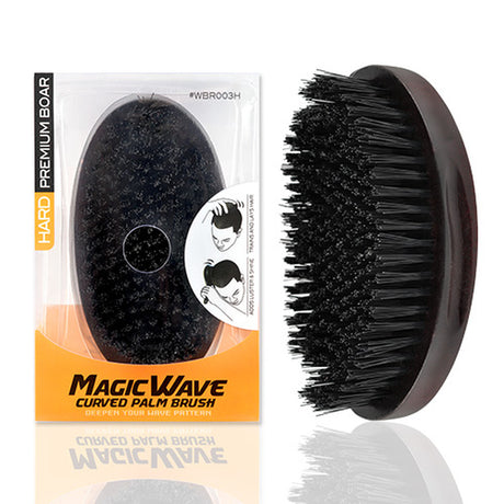 Black Ice Response Magic Wave Palm Brush – Handbürste für Waves, hart