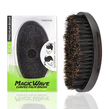 Black Ice Response Magic Wave Palm Brush – Handbürste für Waves, weich