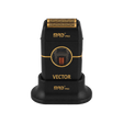 MRD Pro ZB-999 Akku-Folienrasierer mit Vector-Motor und Gold-Titan-Folie – Schwarz
