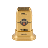 MRD Pro ZB-999 Akku-Folienrasierer mit Vector-Motor und Gold-Titan-Folie – Gold