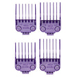Andis Master Dual Magnet Aufsteckkamm-Set groß, 4 Stück (5/8"–1")