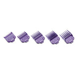 Andis Master Dual Magnet Aufsteckkamm-Set klein, 5 Stück (1/16"–1/2")