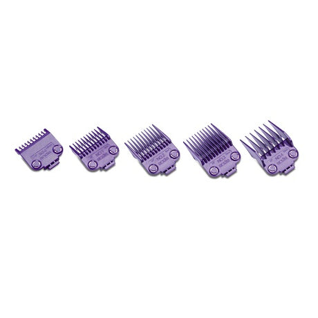Andis Master Dual Magnet Aufsteckkamm-Set klein, 5 Stück (1/16"–1/2")