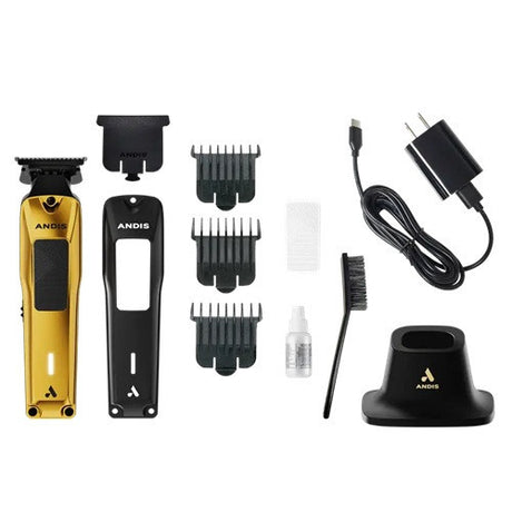 Andis Phenom Akku-Trimmer mit DLC Deep-Tooth T-Klinge
