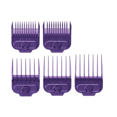 Andis Magnetische Aufsteckkämme Small 1/16"–1/2" (5 Stück)