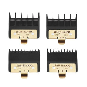 BaBylissPRO Premium Aufsteckkämme für Trimmer, 4er-Set