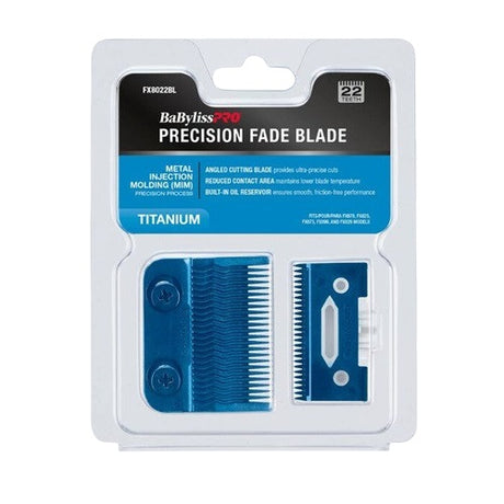 BaByliss PRO Metal-Injection Fade Scherkopf Blau FX8022BL