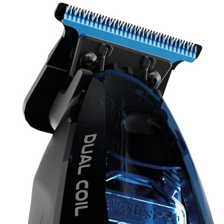 BaByliss PRO Dual-Coil Akku-Trimmer mit Deep-Tooth MIM T-Klinge