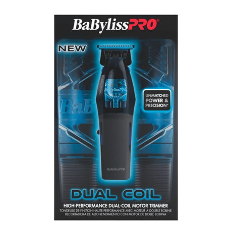 BaByliss PRO Dual-Coil Akku-Trimmer mit Deep-Tooth MIM T-Klinge