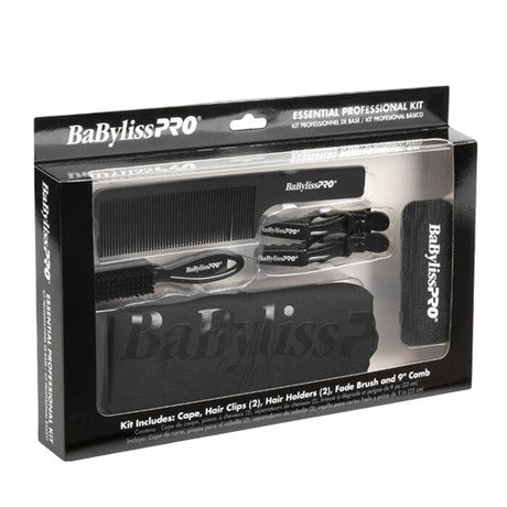 BaByliss PRO Essential Professional Kit mit Umhang, Kamm & Clips