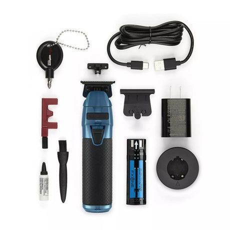 BaBylissPRO FXONE BlueFX Akku-Trimmer mit ultradünner T-Klinge