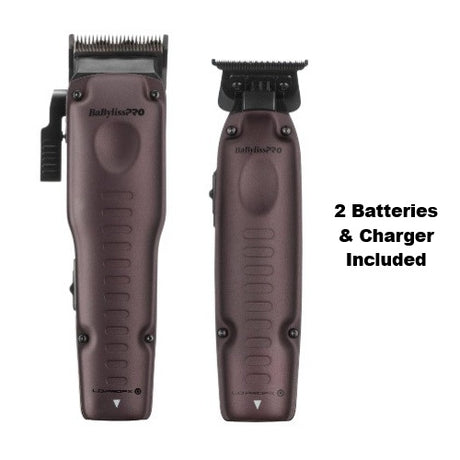 BaBylissPRO FXONE Lo-ProFX Nightfall Set: Haarschneidemaschine & Trimmer