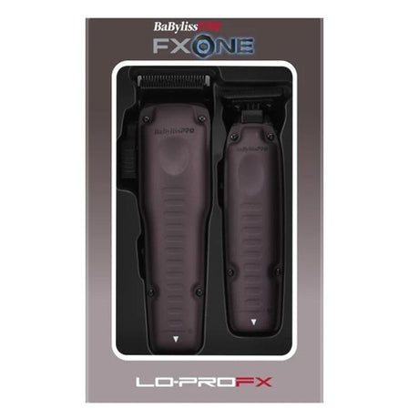 BaBylissPRO FXONE Lo-ProFX Nightfall Set: Haarschneidemaschine & Trimmer