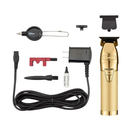 BaByliss PRO GoldFX+ Skeleton Akku-Trimmer mit Zero-Gap T-Klinge