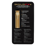 BaByliss PRO GoldFX+ Skeleton Akku-Trimmer mit Zero-Gap T-Klinge