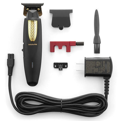 BaByliss PRO LithiumFX Akku-Trimmer mit Gold-Titan T-Klinge