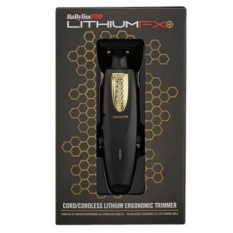 BaByliss PRO LithiumFX Akku-Trimmer mit Gold-Titan T-Klinge