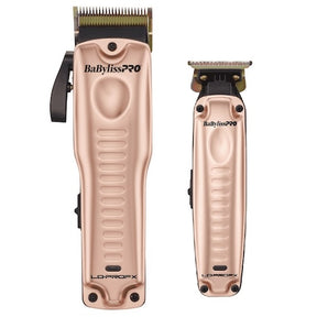 BaByliss PRO LO-PROFX Rose Gold Set: Haarschneidemaschine & Trimmer