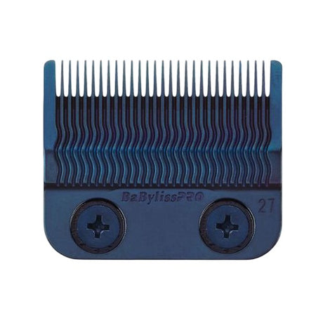 BaByliss PRO Metal-Injection Fine-Tooth Scherkopf Blau FX8027BL