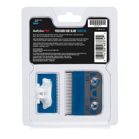 BaByliss PRO Metal-Injection Fine-Tooth Scherkopf Blau FX8027BL