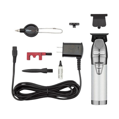 BaByliss PRO SilverFX+ Skeleton Akku-Trimmer mit Deep-Tooth T-Klinge