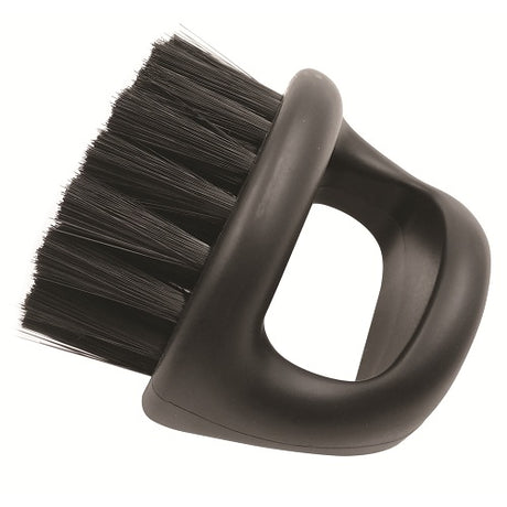 Black Ice Barberbürste mit mittelweichen Borsten