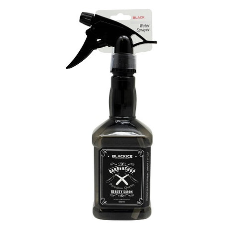 Black Ice Barber Shop Sprühflasche in Premiumqualität