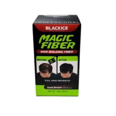 Black Ice Building Fiber Streuhaar Dunkelbraun 22 g