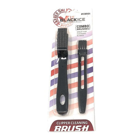 Black Ice Combo Klingenbürste für Haarschneidemaschine & Trimmer