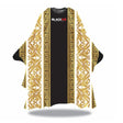 Black Ice Renaissance Barber Cape – Haarschneideumhang wasserabweisend