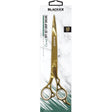 Black Ice Stylish Off Set Grip gebogene Friseurschere Gold 10 Zoll