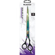 Black Ice Stylish Off Set Grip Holo & Black Gebogene Friseurschere 10" mit Offset-Griff