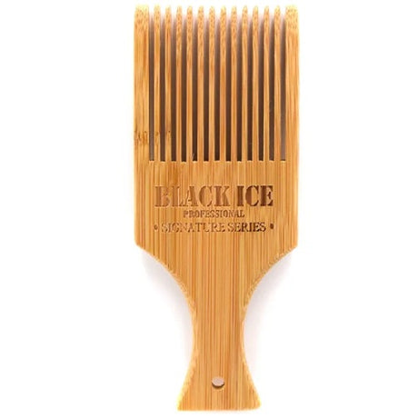 Black Ice Bambus-Pick-Kamm für Volumen und Styling