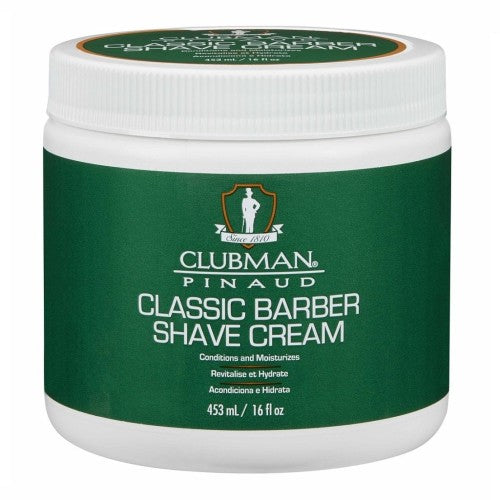 Clubman Pinaud Classic Barber Shave Cream Rasiercreme 16 oz