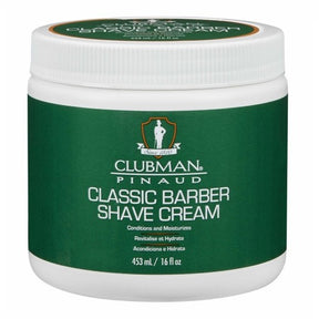 Clubman Pinaud Classic Barber Shave Cream Rasiercreme 16 oz
