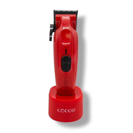 Cocco Hyper Veloce Pro Akku-Haarschneidemaschine Rot