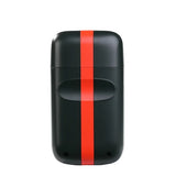 Cocco Veloce Lite Akku-Folienrasierer in Schwarz/Rot mit Doppelfolie