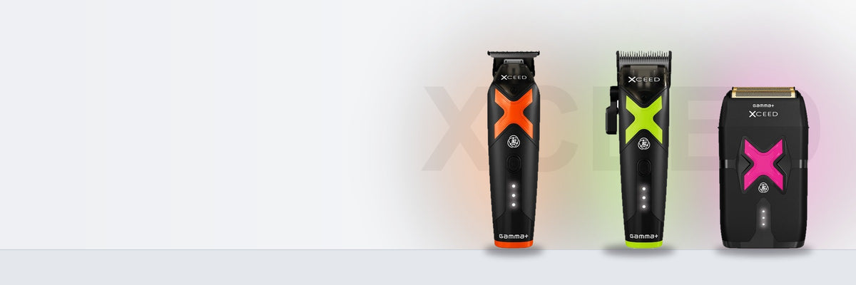 Gamma+ XCeed Trimmer, Haarschneidemaschine und Folienrasierer