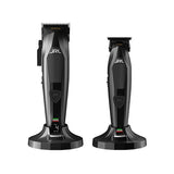JRL Professional Diamante Schwarz Haarschneidemaschine & Trimmer Set