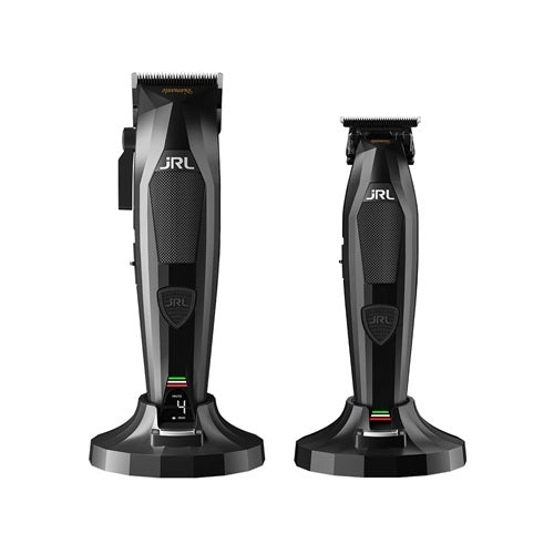 JRL Professional Diamante Schwarz Haarschneidemaschine & Trimmer Set