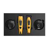 JRL Professional Diamante Gelb Haarschneidemaschine & Trimmer Set