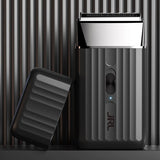 JRL Onyx Black Akku-Folienrasierer mit Magnetic Levitation