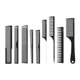 L3VEL3 Kamm-Set 9-teilig aus Carbon mit Ionic-Beschichtung
